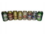 Lote 08x Latas Cerveja Malta Polar Cerpa Schin Heineken